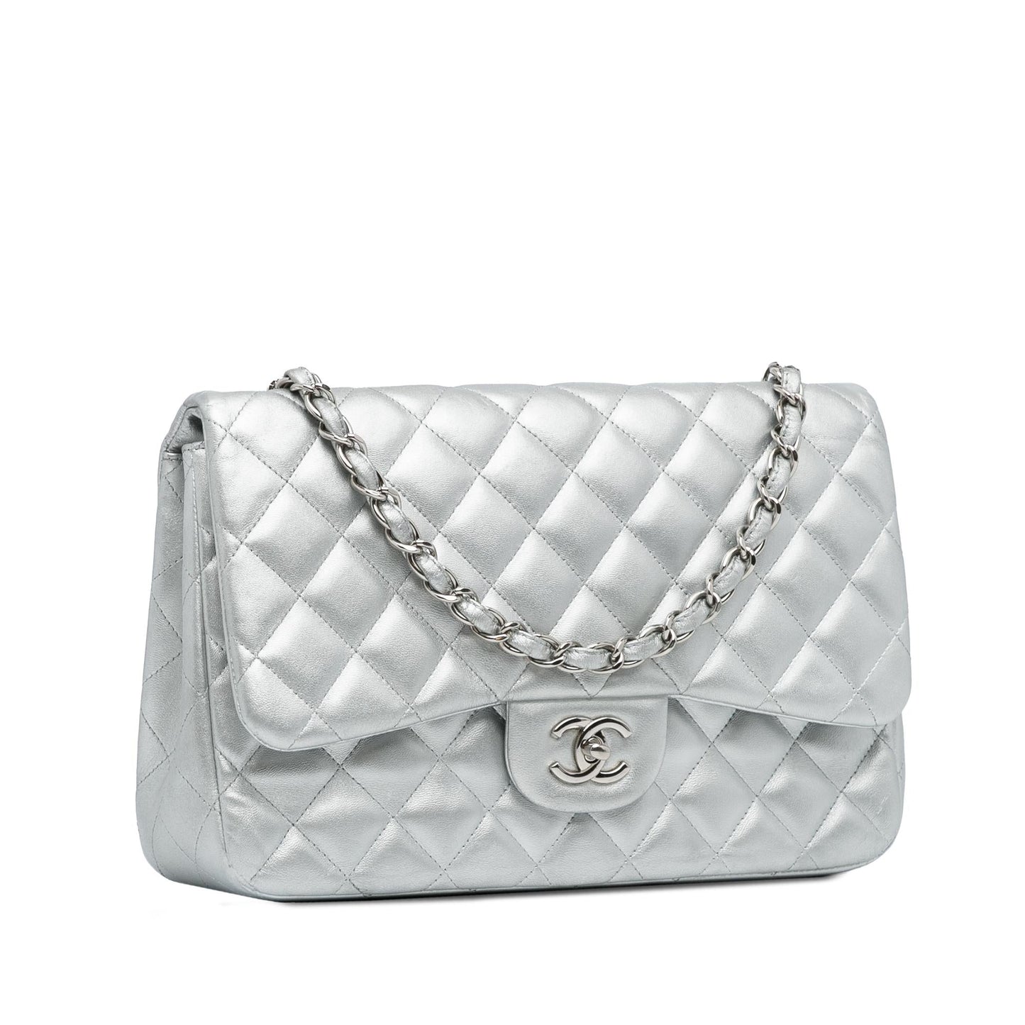 Chanel Jumbo Classic Lambskin Single Flap (SHG-jnZgY3)