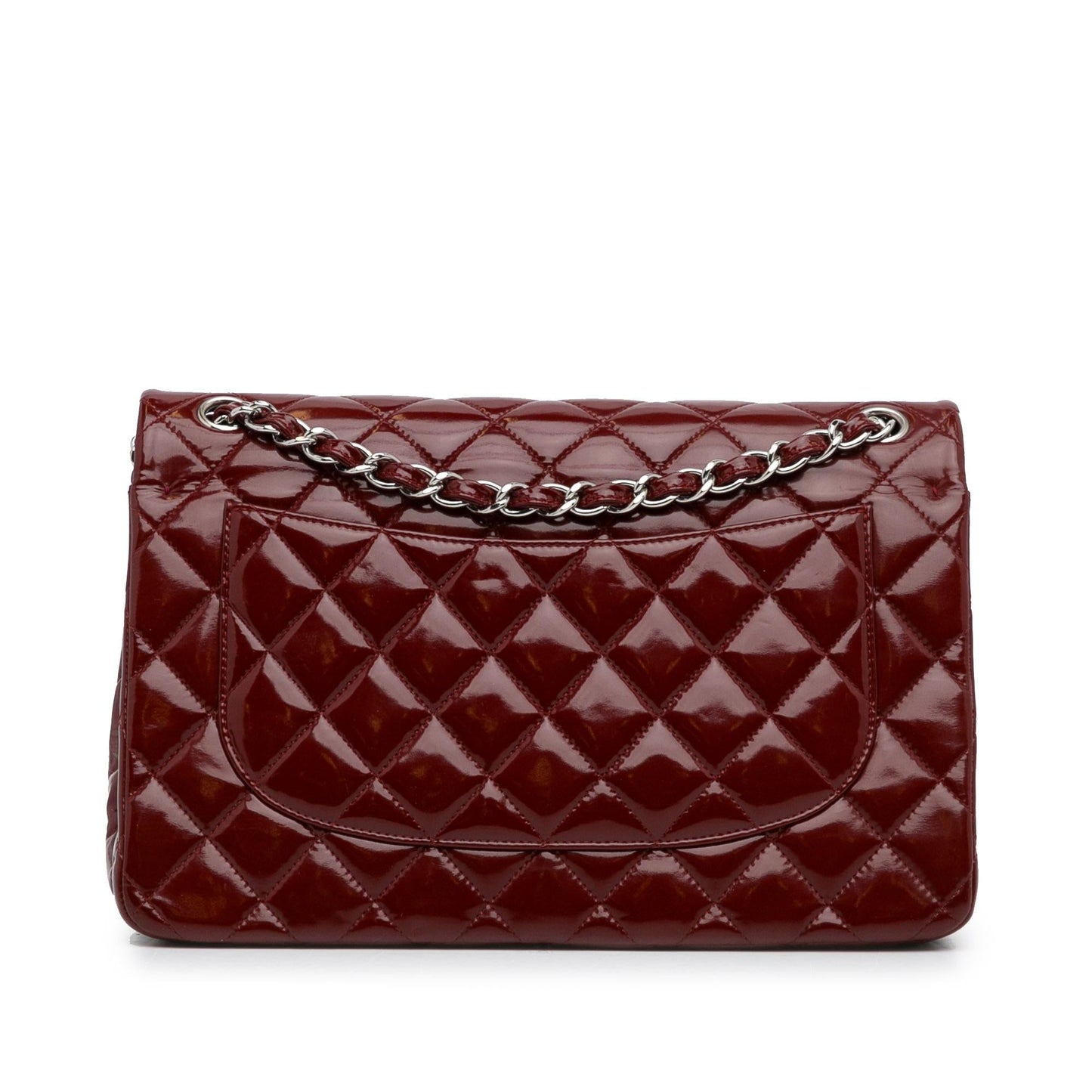 Chanel Jumbo Classic Patent Double Flap (SHG-Nqpvs3)