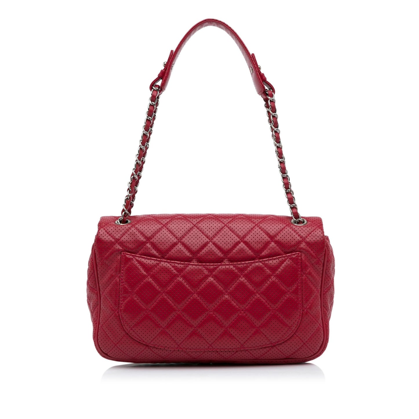 Chanel Jumbo Classic Perforated Lambskin Single Flap (SHG-nXRiI3)