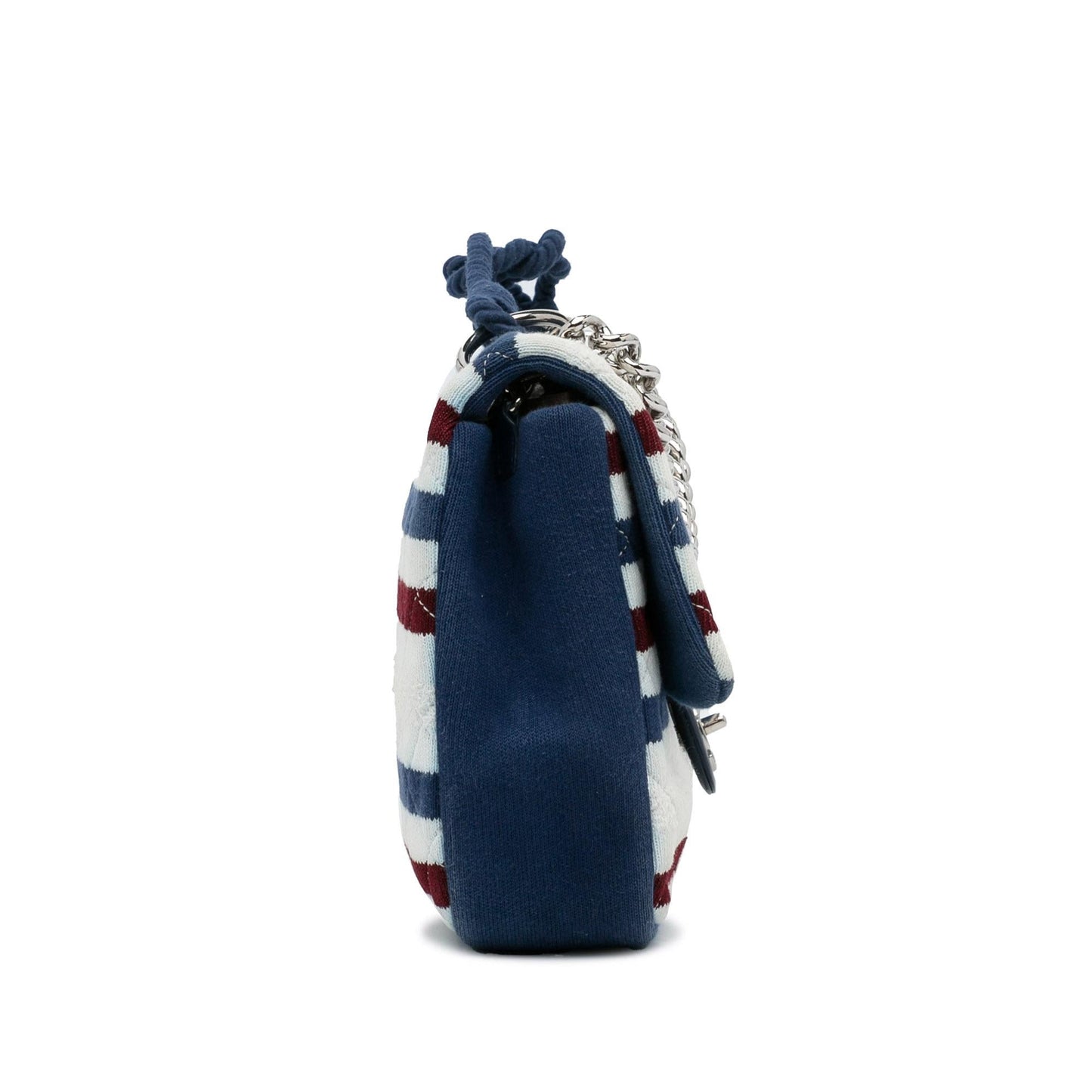 Chanel Jumbo Jersey Rope Flap Bag (SHG-ixkP1F)