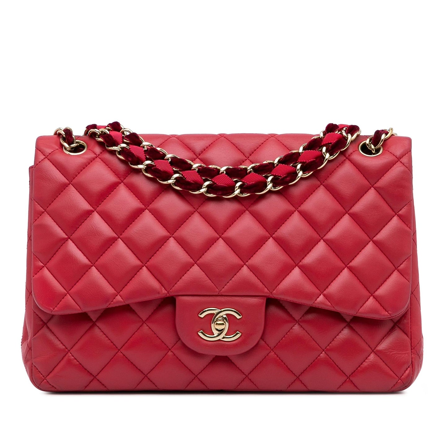 Chanel Jumbo Joined Chain Flap Bag (SHG-WKQOhc)
