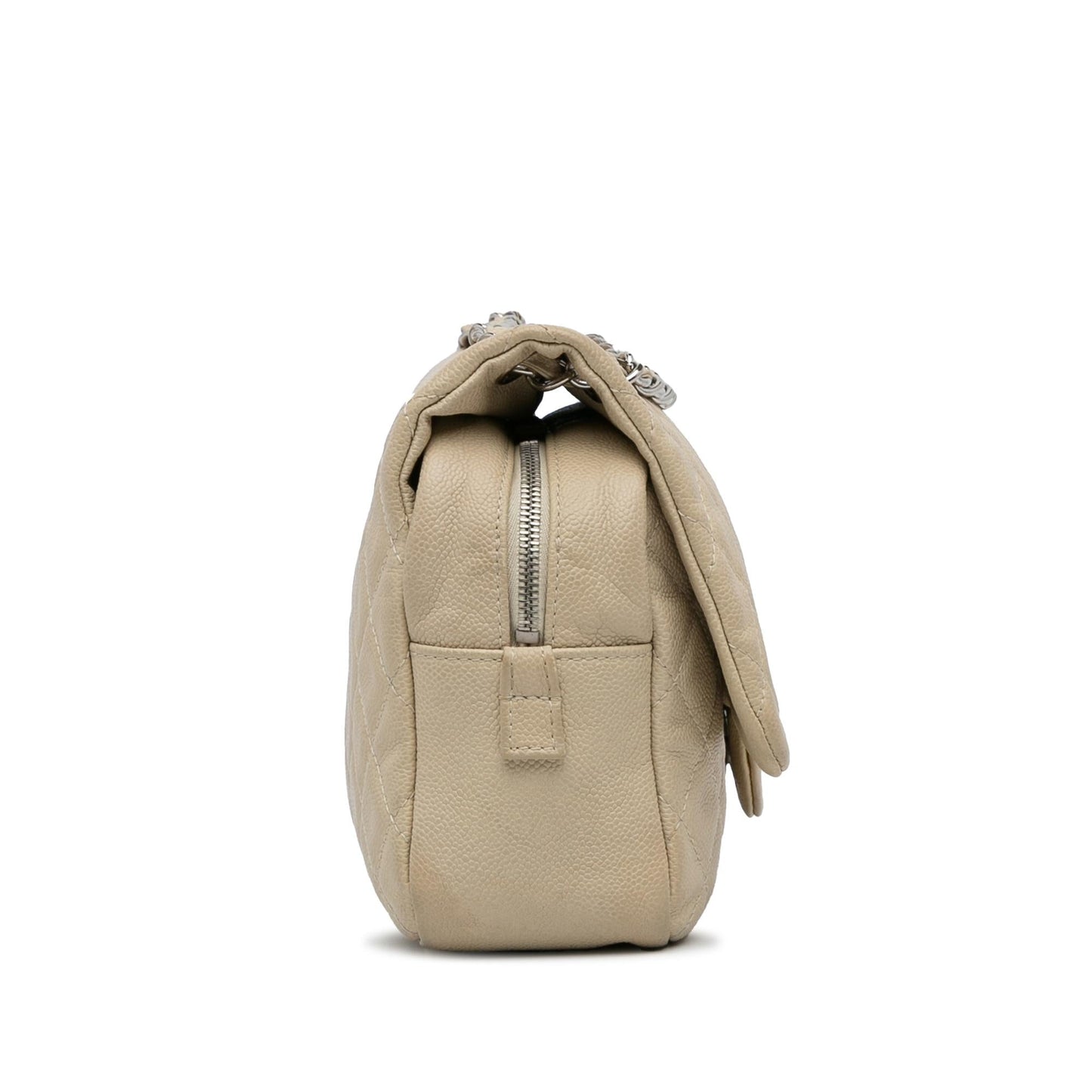 Chanel Jumbo Quilted Caviar Easy Flap Bag (SHG-W56d2b)