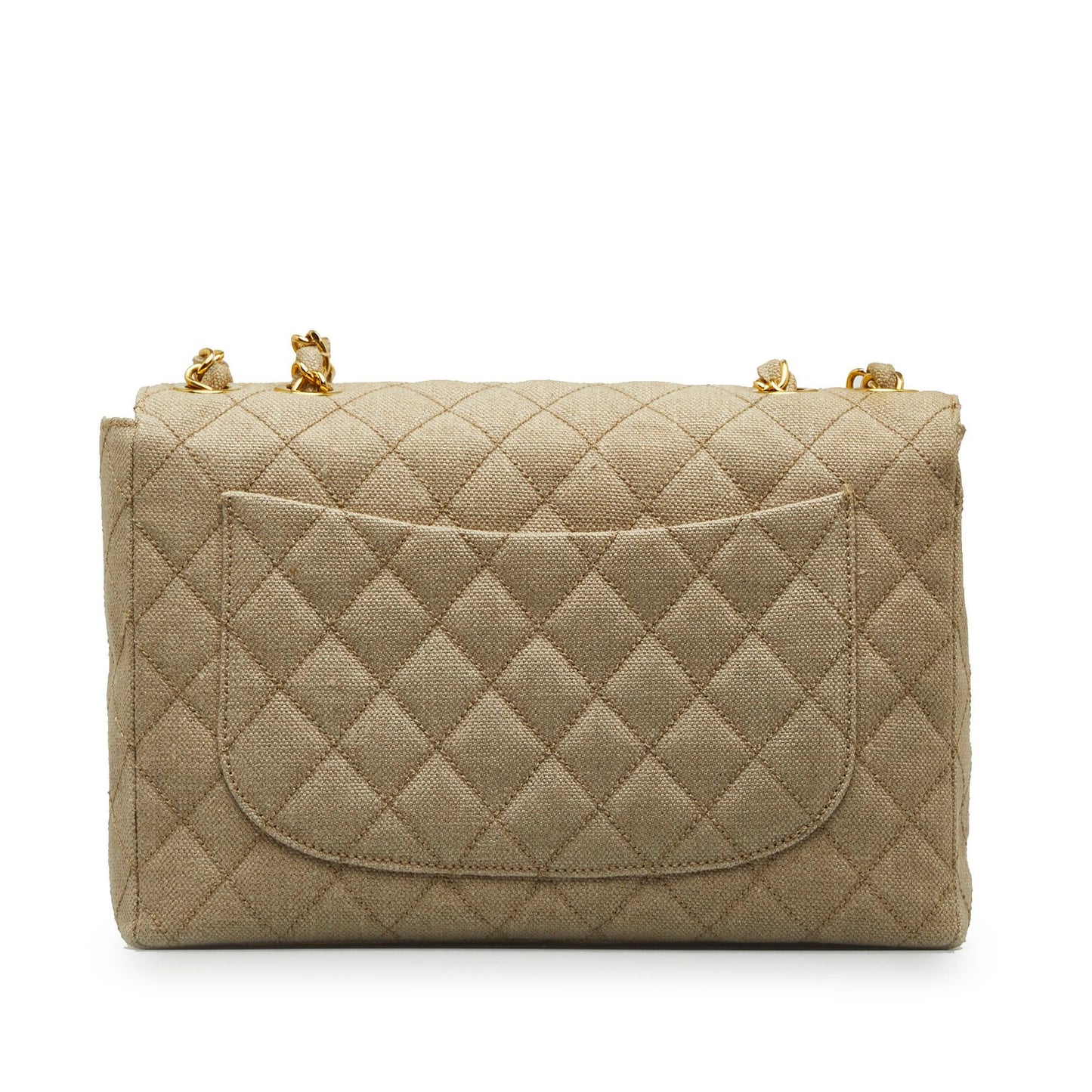 Chanel Jumbo XL Classic Cotton Single Flap (SHG-YZOG3l)