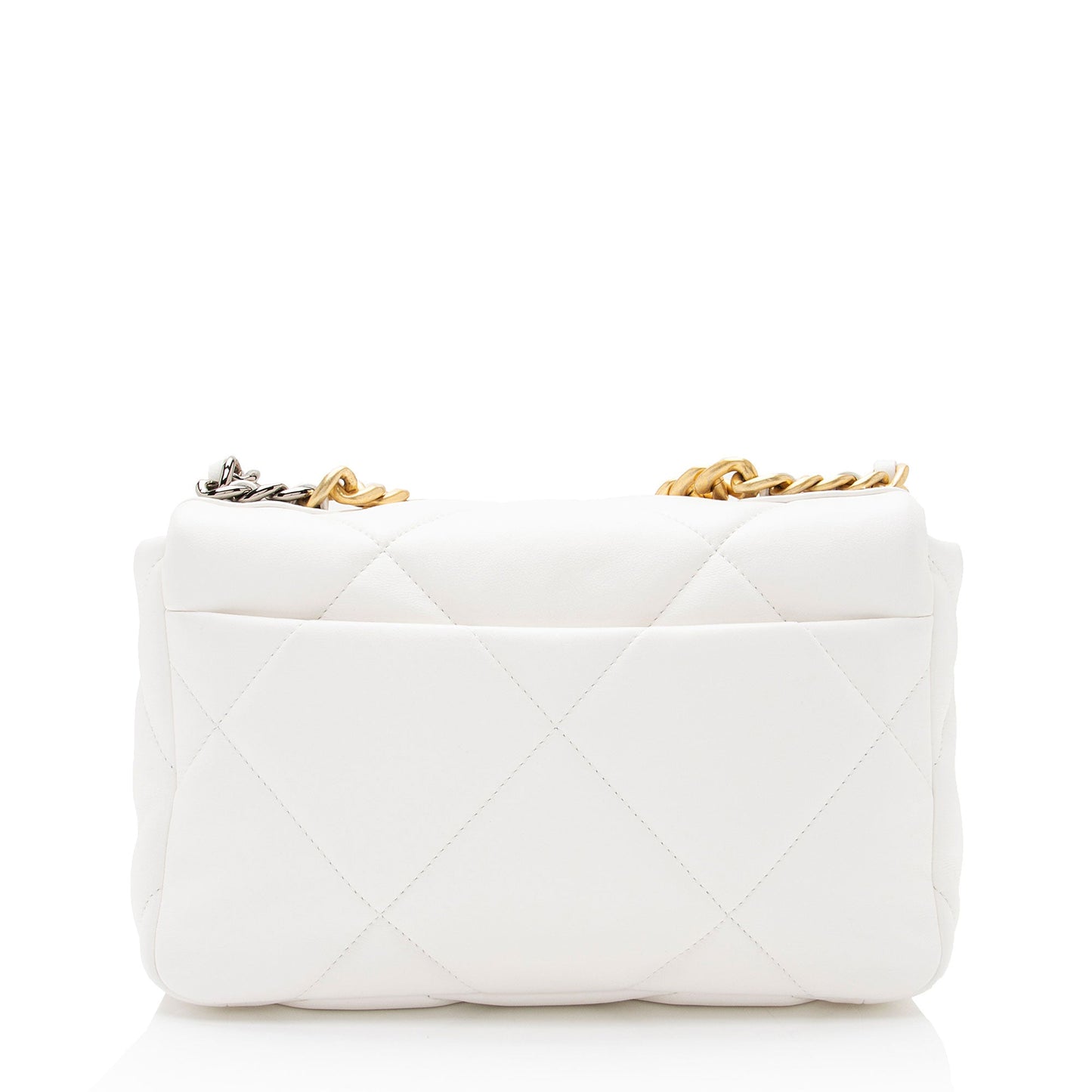 Chanel Lambskin 19 Medium Flap Shoulder Bag (SHF-mCNqcK)