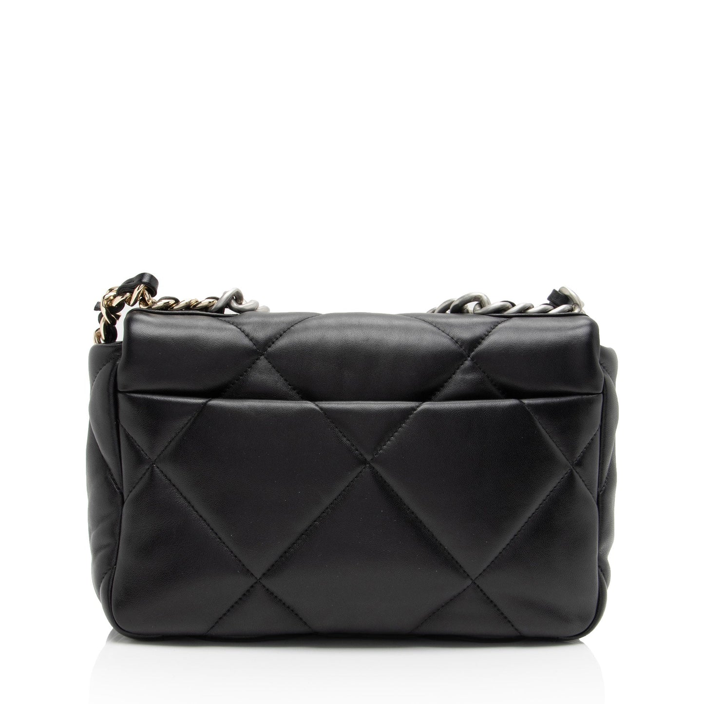 Chanel Lambskin 19 Medium Flap Shoulder Bag (SHF-boGp4i)