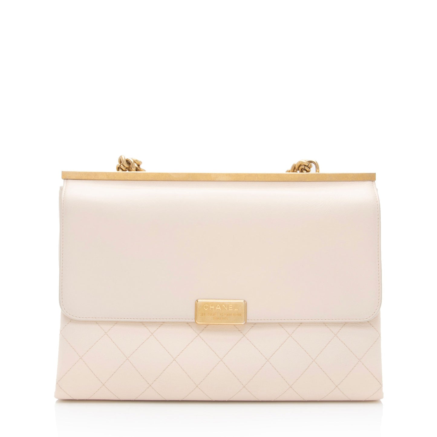 Chanel Lambskin Coco Lux Medium Flap Bag (SHF-mhN1qb)