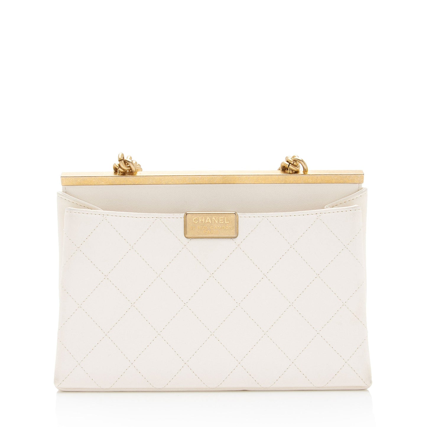 Chanel Lambskin Coco Lux Small Flap Bag (SHF-48E89g)