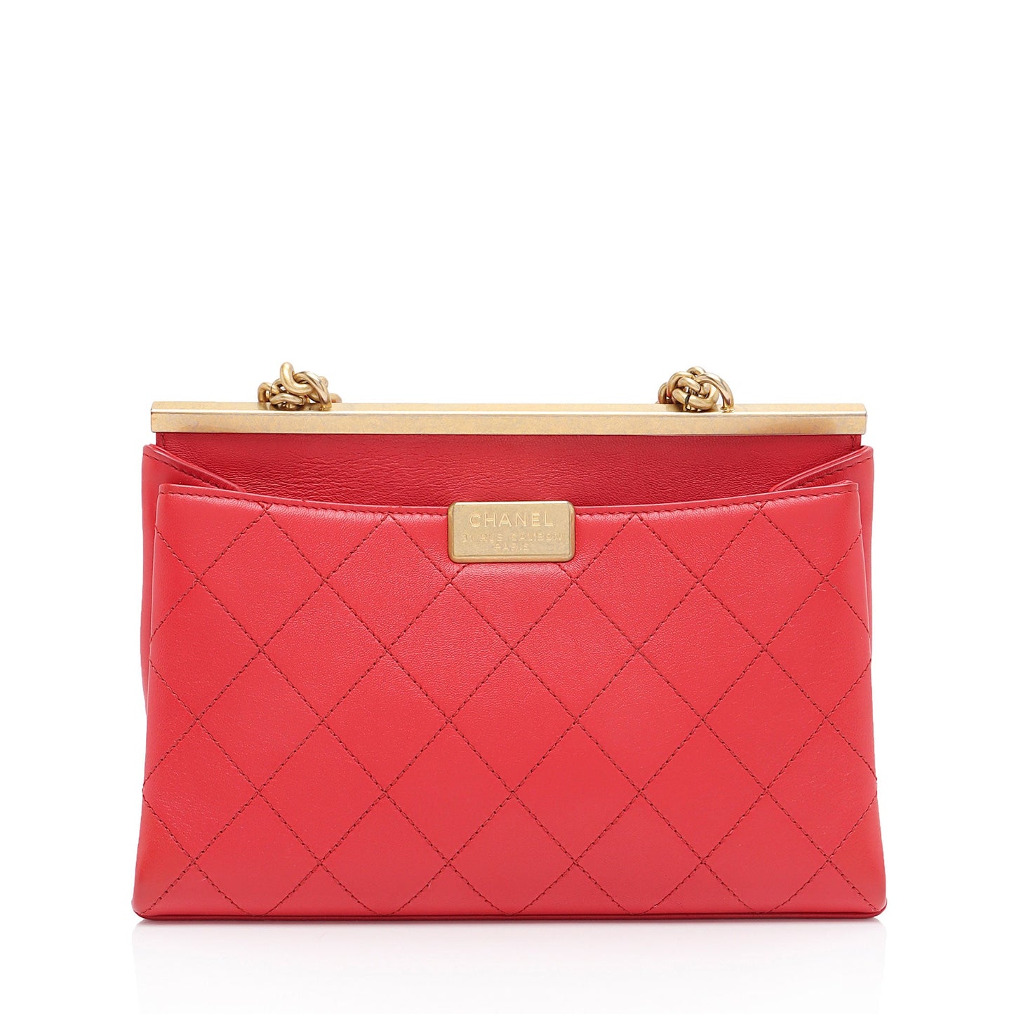 Chanel Lambskin Coco Lux Small Flap Bag (SHF-MQ8dSy)