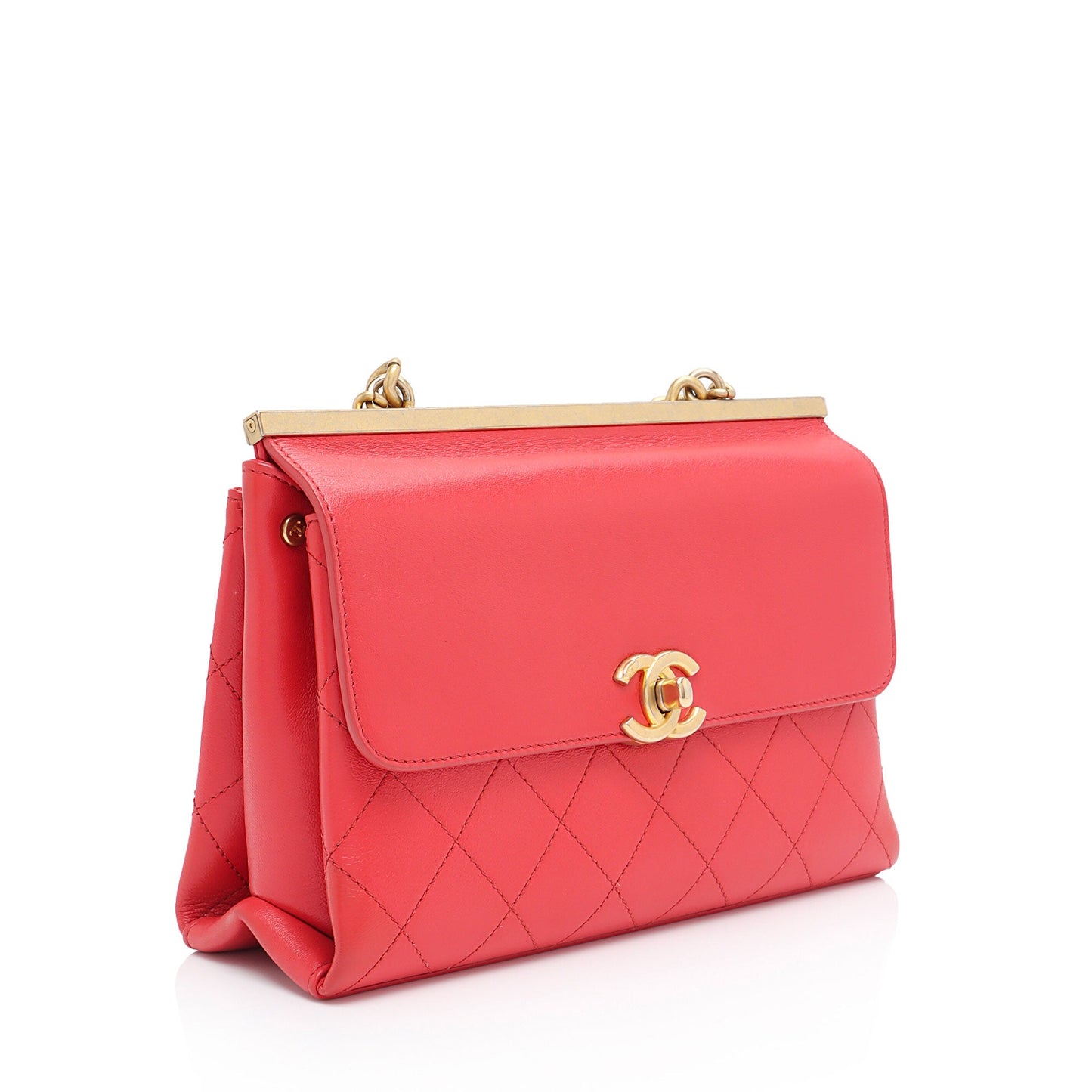 Chanel Lambskin Coco Lux Small Flap Bag (SHF-MQ8dSy)