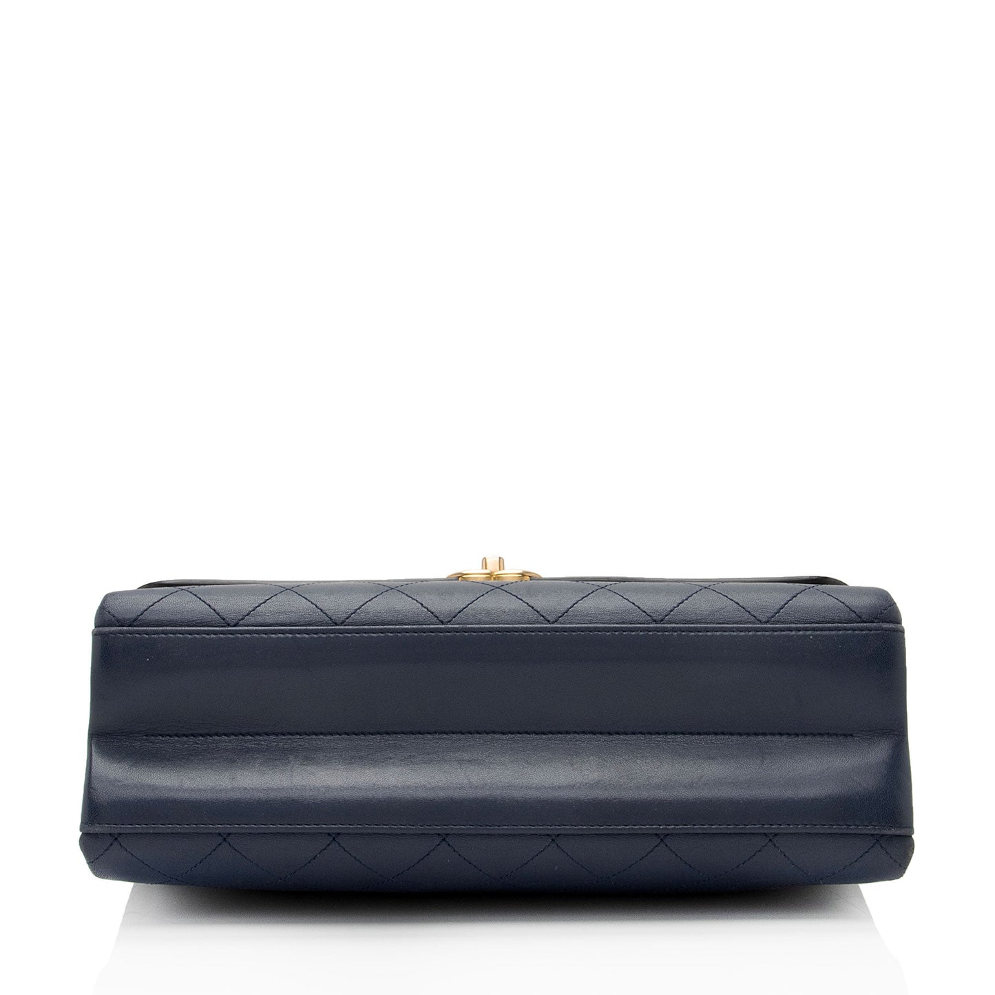 Chanel Lambskin Coco Lux Top Handle Flap Bag (SHF-E3U0SX)