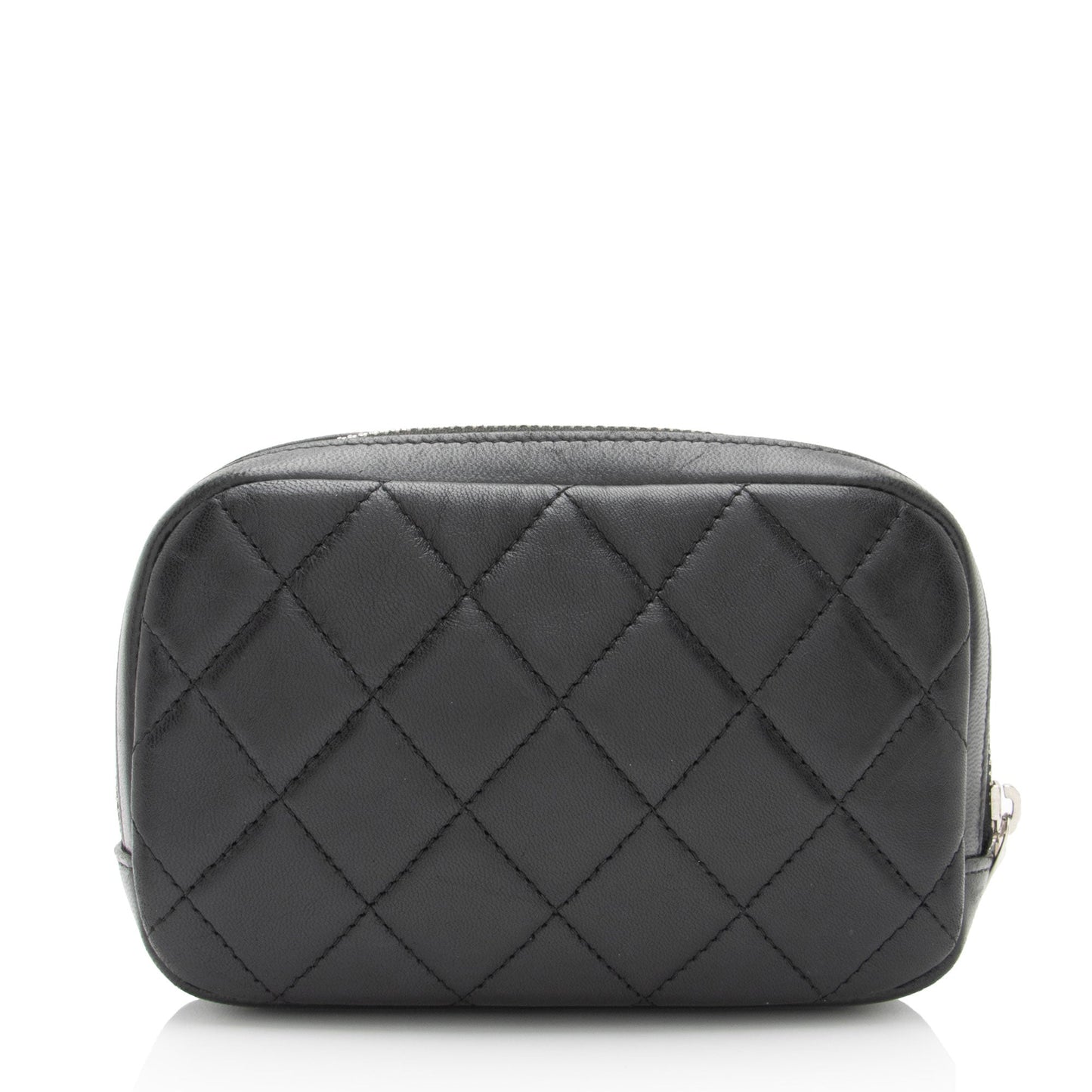 Chanel Lambskin Curvy Small Cosmetic Pouch (SHF-bKQqBi)
