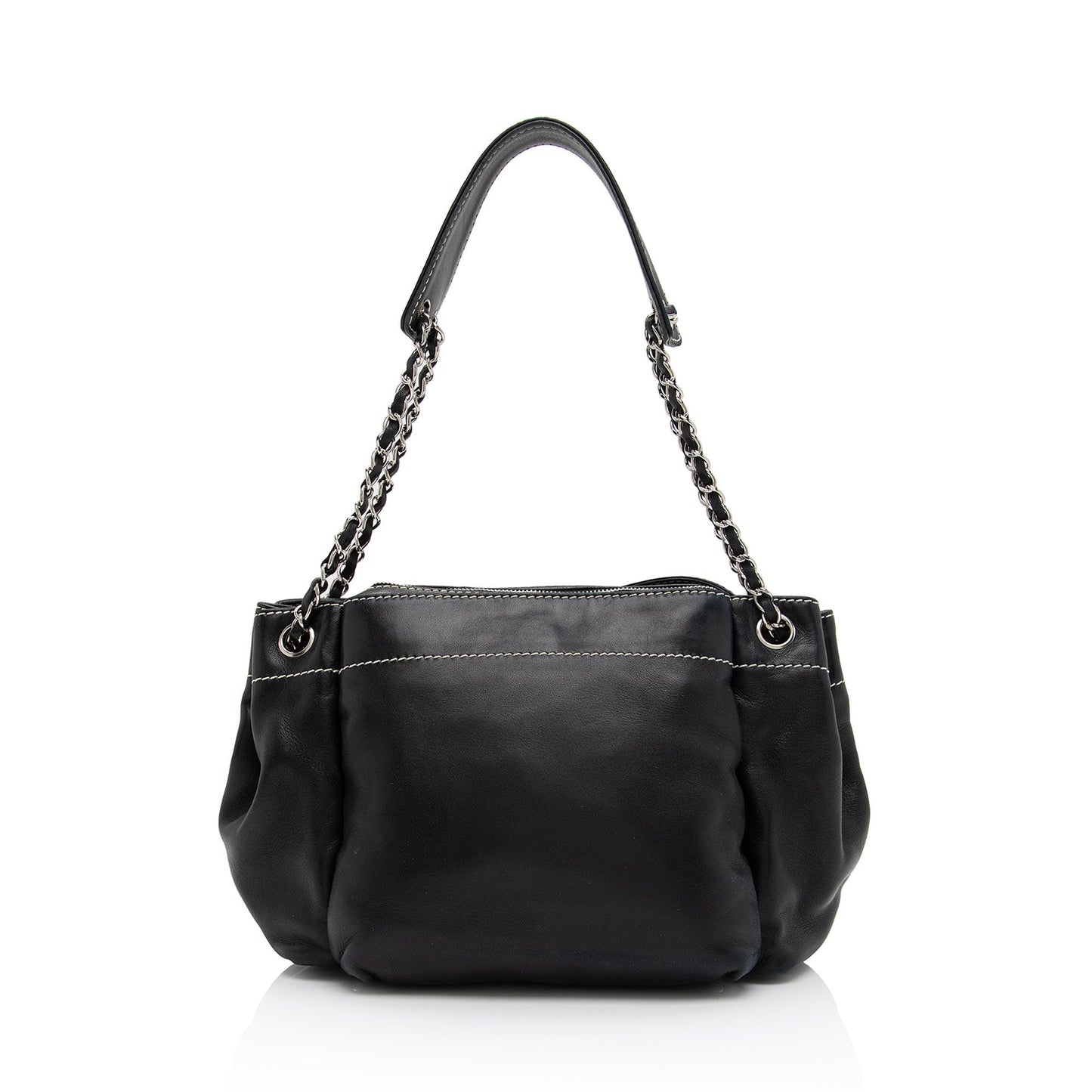 Chanel Lambskin LAX Accordion Shoulder Bag (SHF-WhynN4)