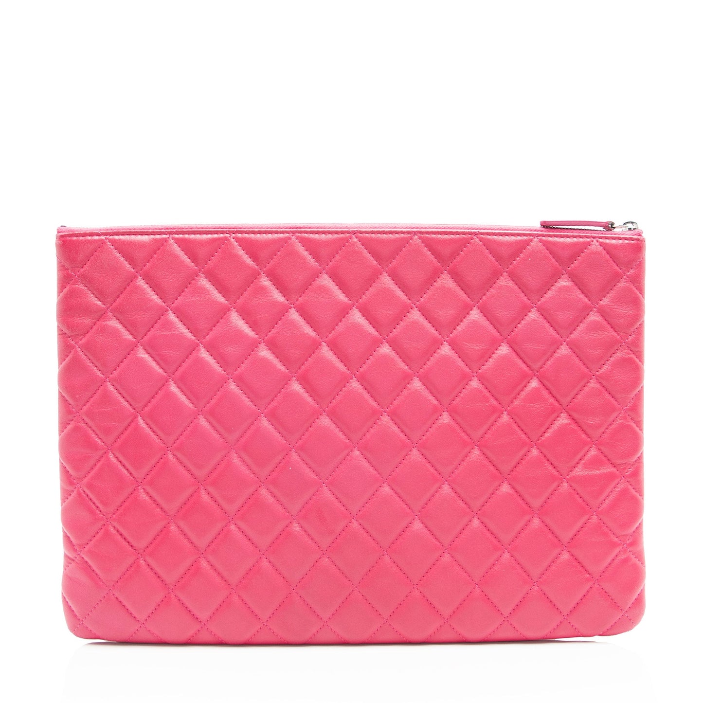 Chanel Lambskin Large O-Case (SHF-alFABe)