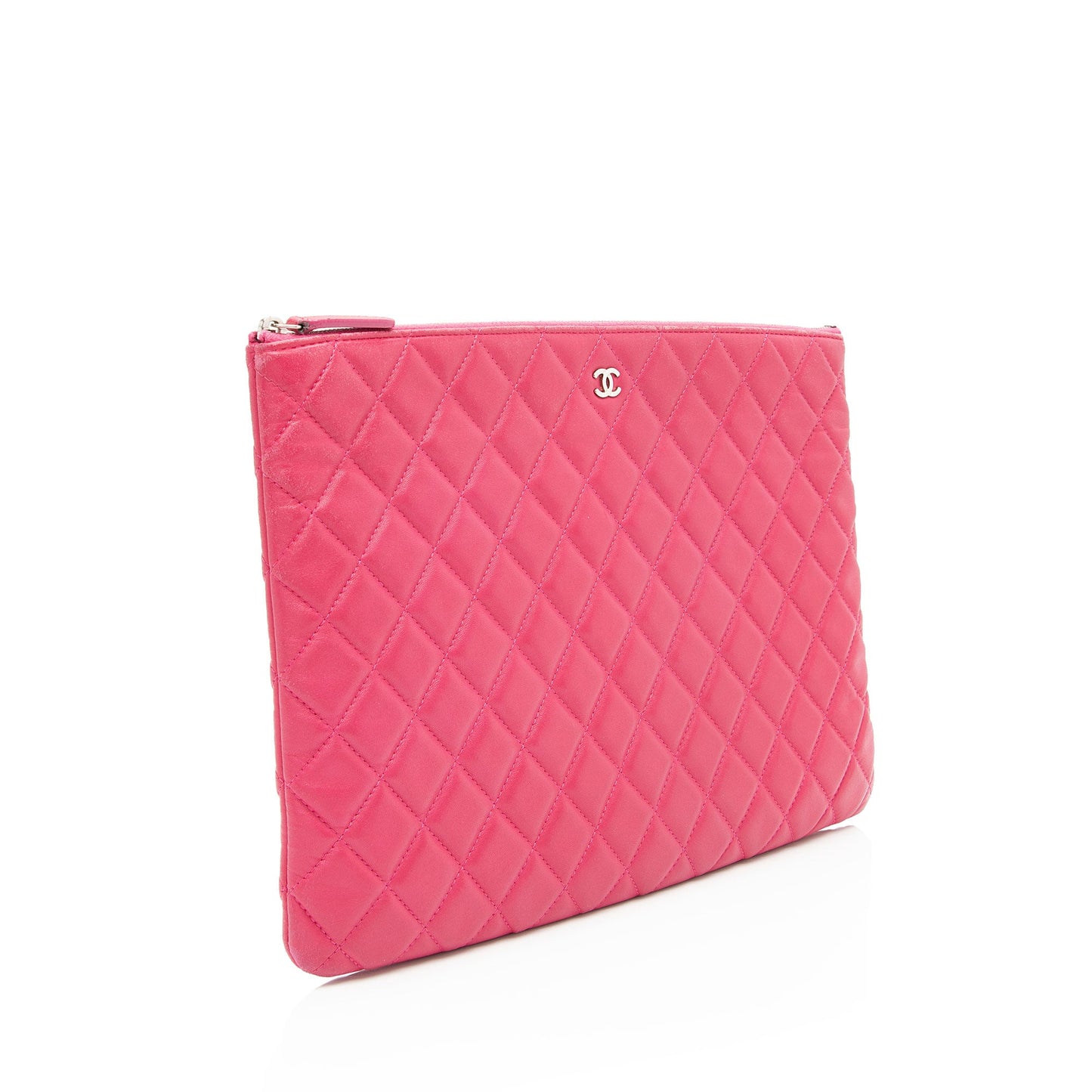 Chanel Lambskin Large O-Case (SHF-alFABe)