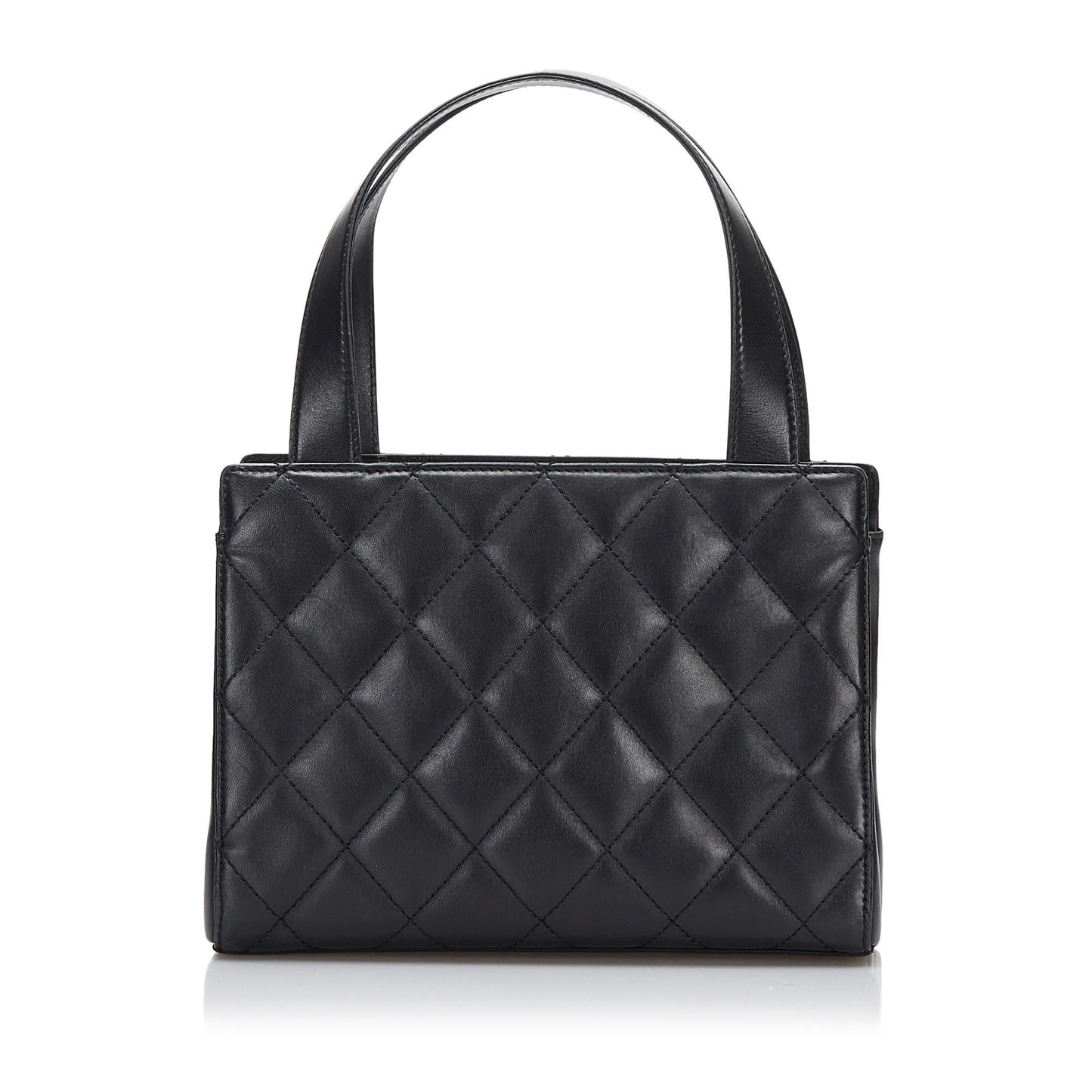 Chanel Lambskin Leather Handbag (SHG-WGibWp)