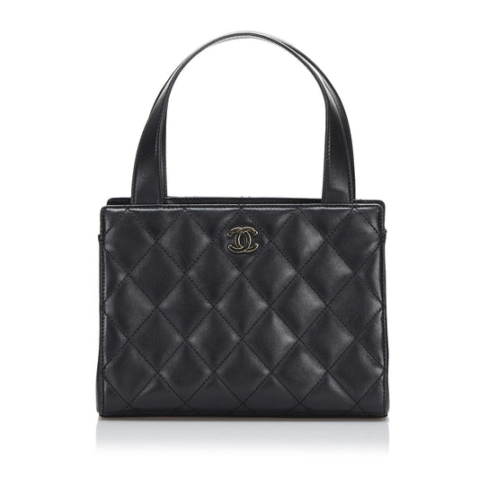 Chanel Lambskin Leather Handbag (SHG-WGibWp)