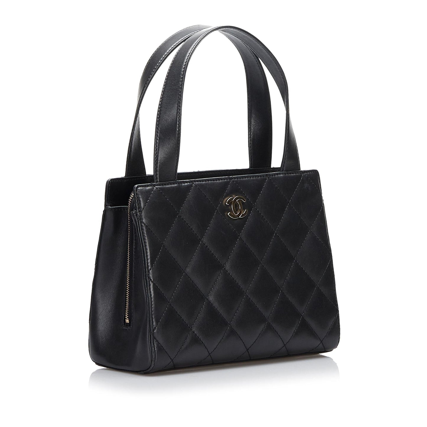 Chanel Lambskin Leather Handbag (SHG-WGibWp)