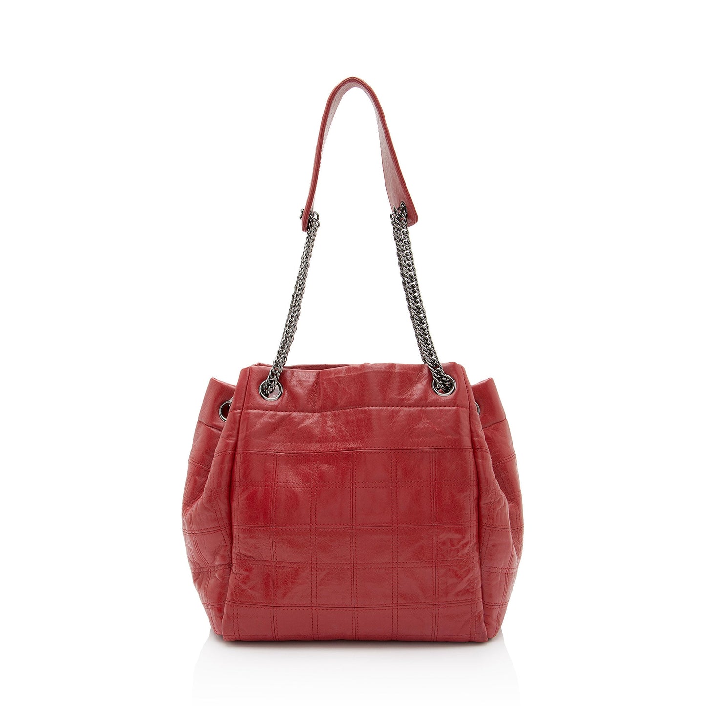 Chanel Lambskin LAX Accordion Shoulder Bag (SHF-x47IxO)