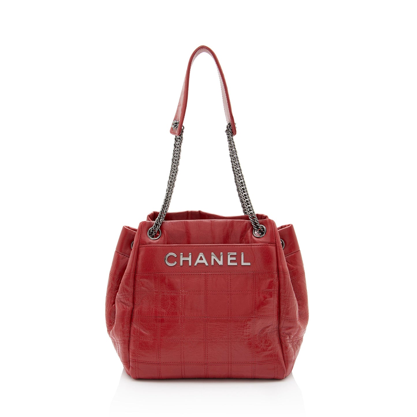 Chanel Lambskin LAX Accordion Shoulder Bag (SHF-x47IxO)