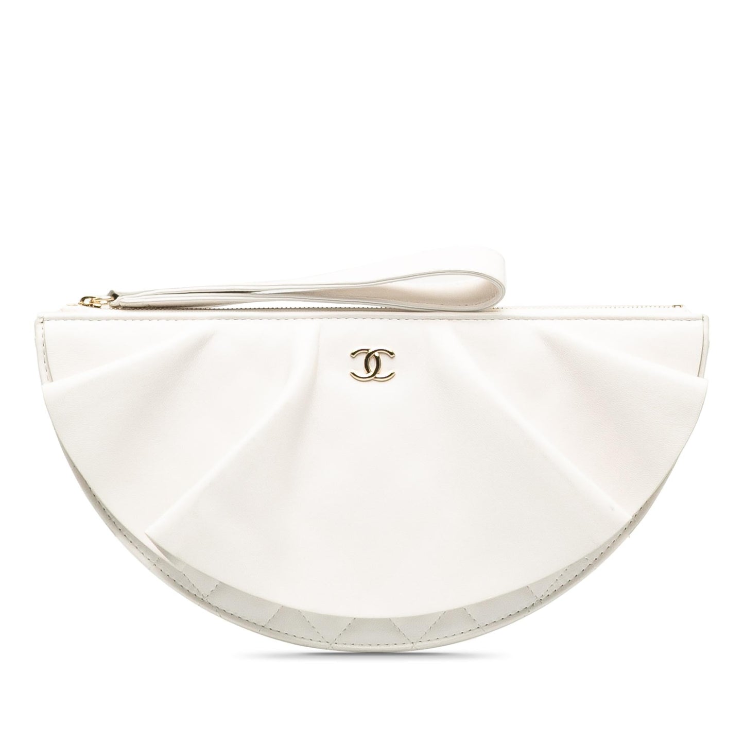 Chanel Lambskin Wave Clutch (SHG-7pqsXs)