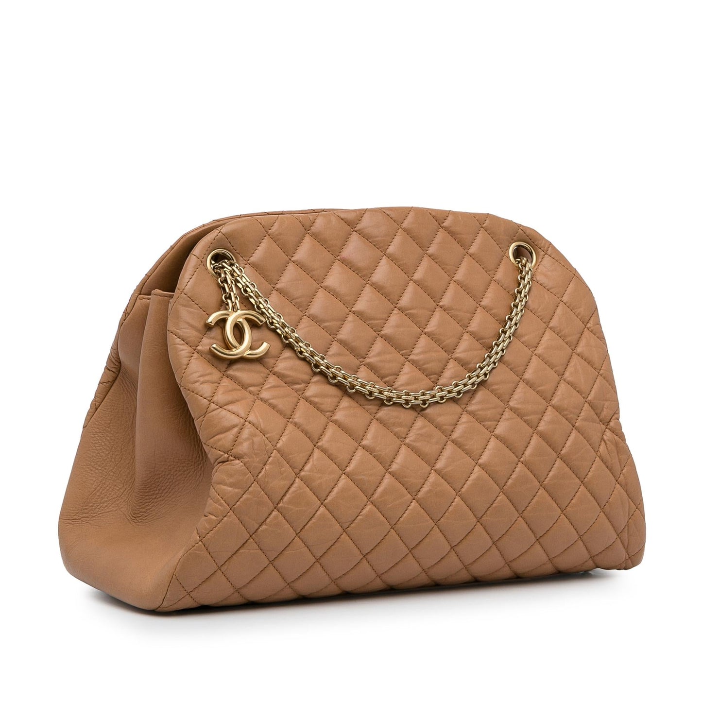 Chanel Large Just Mademoiselle Bowler Bag (SHG-wCNs3q)