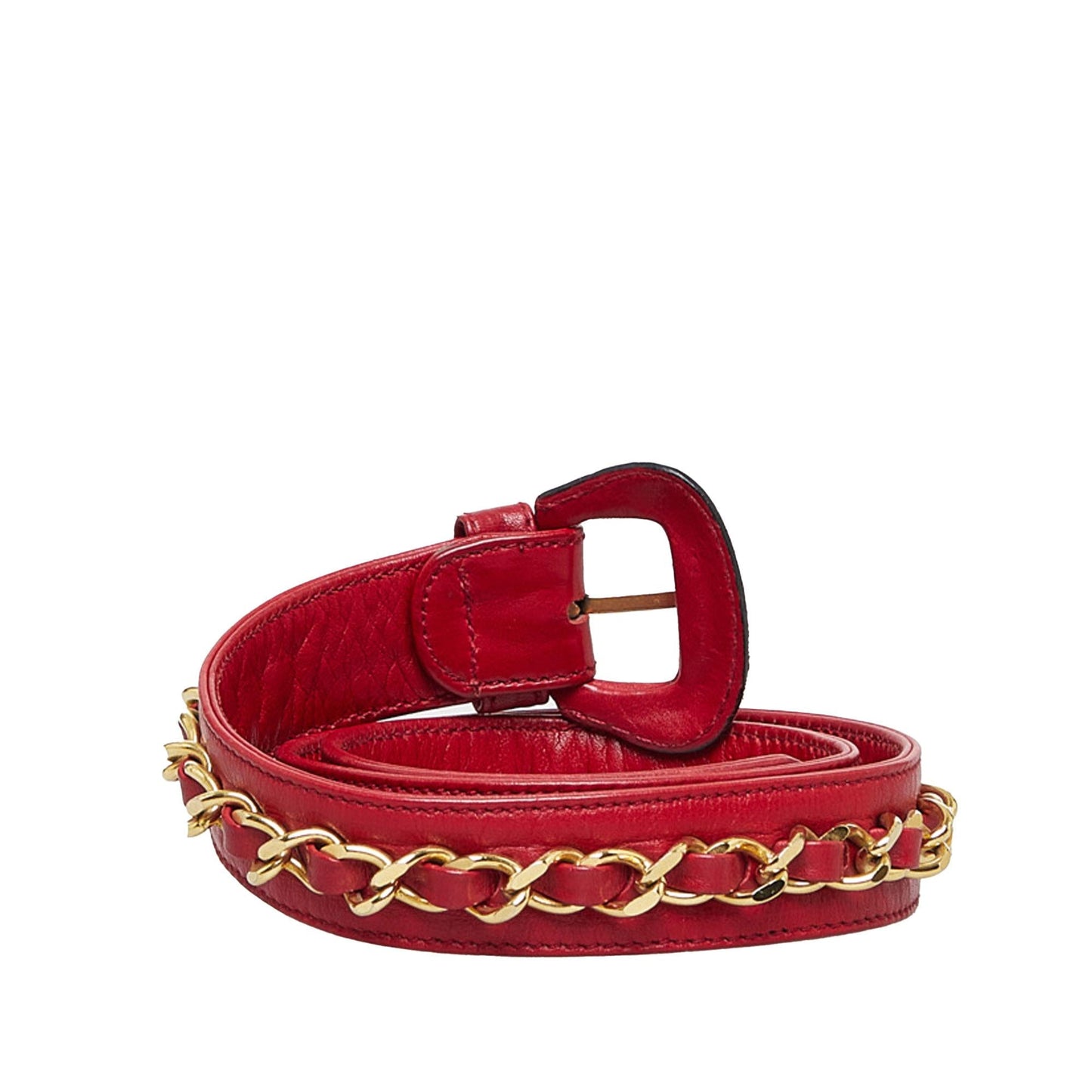 Chanel Leather Belt - 29 / 73.00 (SHG-Ku3cdH)