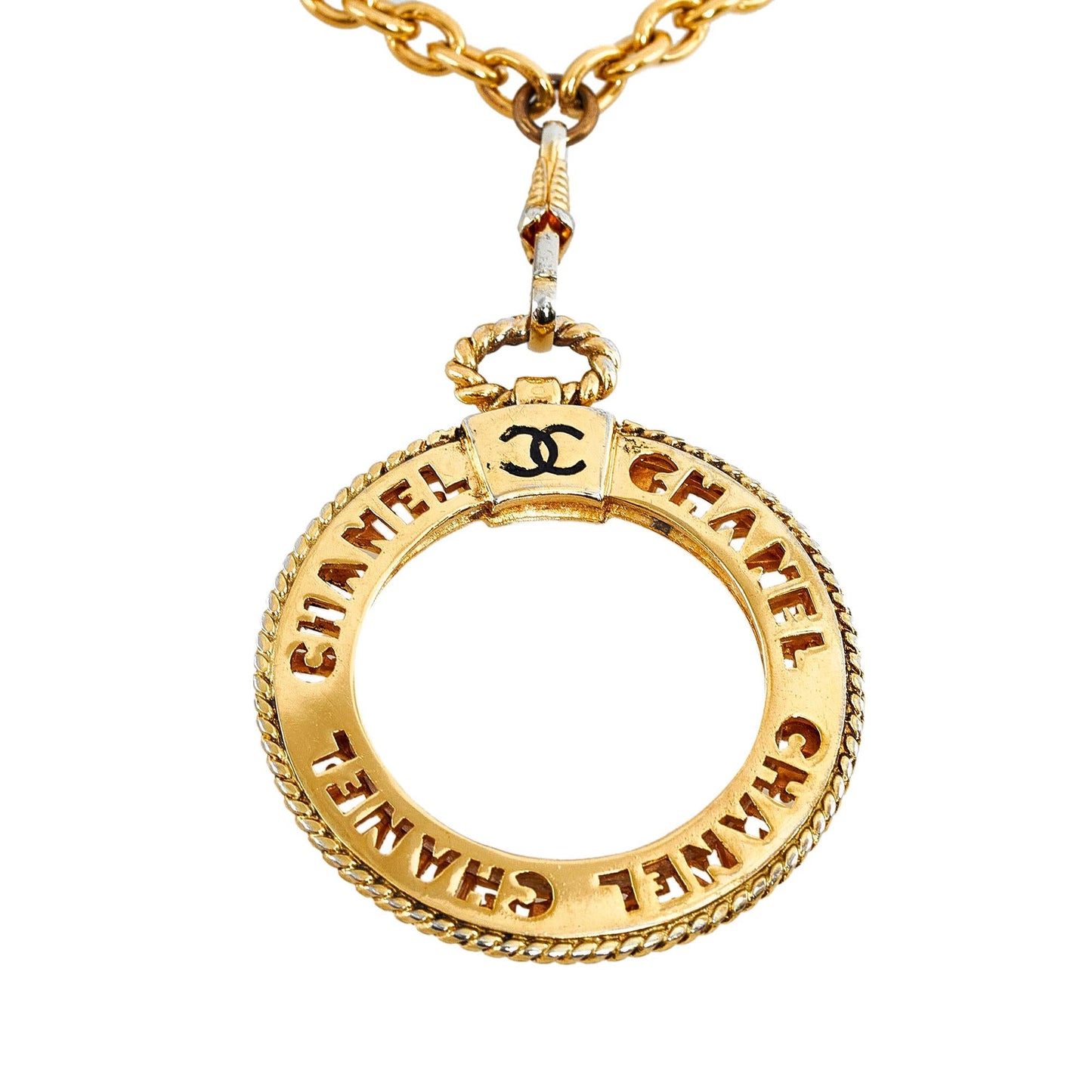 Chanel Loupe Magnifying Glass Necklace (SHG-QP9aO8)