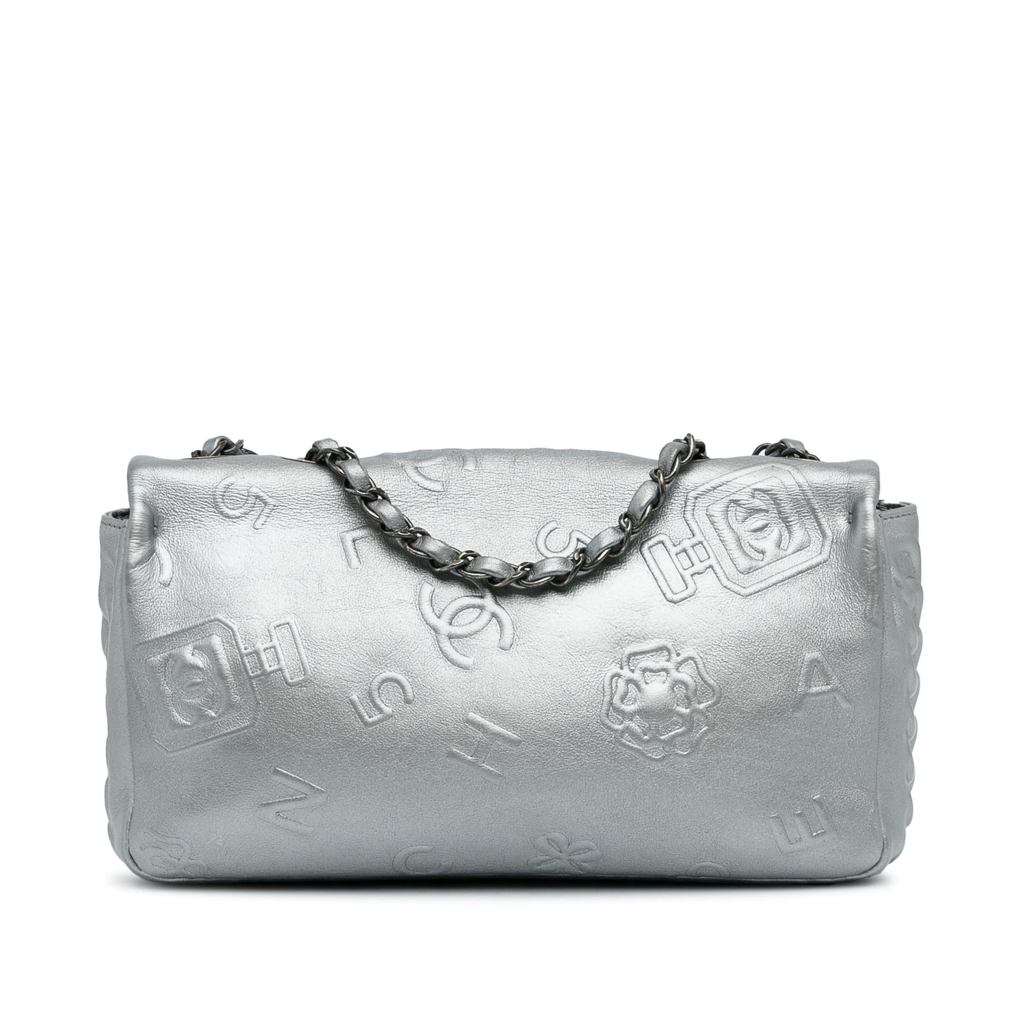 Chanel Lucky Charms Embroidered Classic Single Flap Shoulder Bag (SHG-Uc7s2q)
