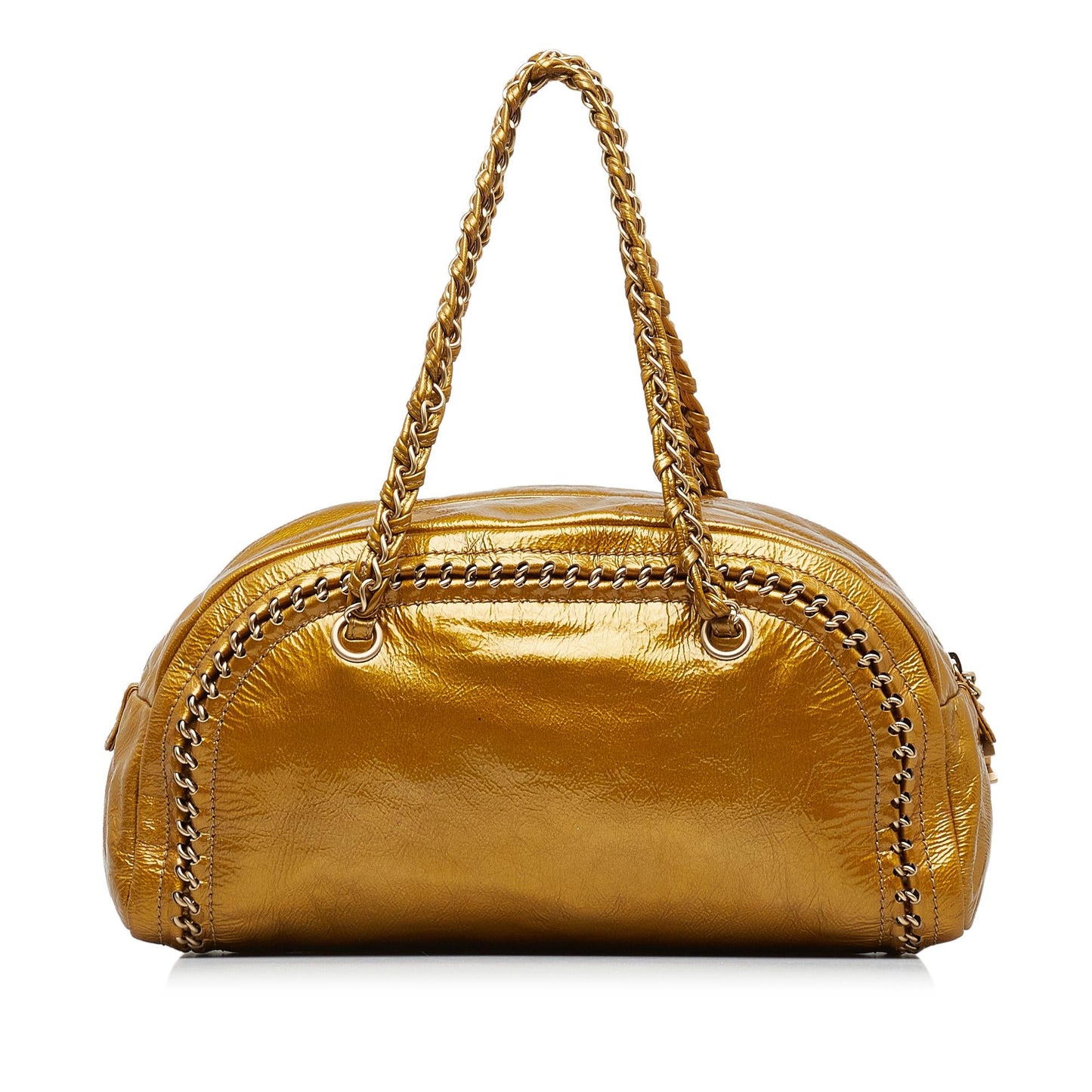 Chanel Luxe Ligne Bowler Bag (SHG-PphpRs)