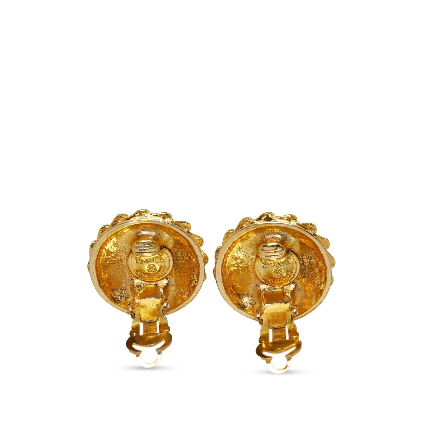 Chanel Mademoiselle Clip on Earrings (SHG-V83lPt)