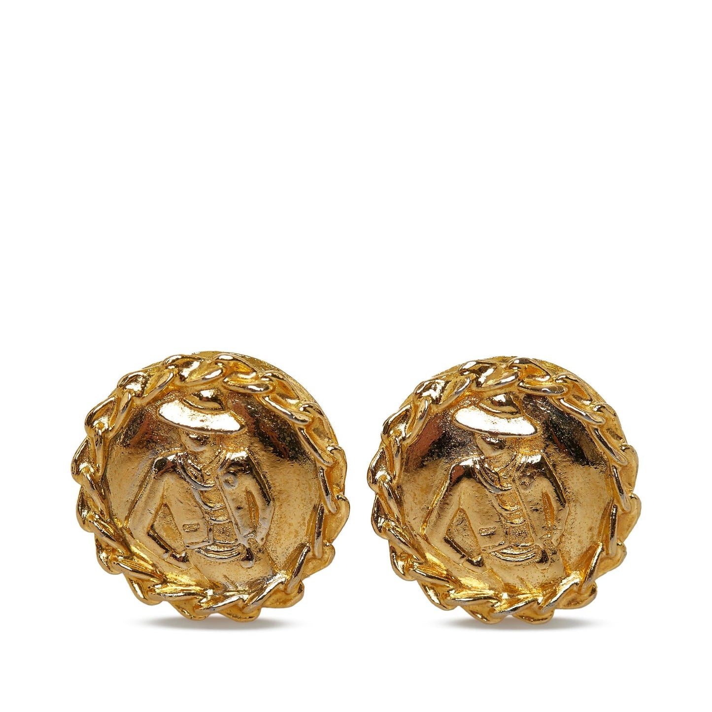 Chanel Mademoiselle Clip on Earrings (SHG-V83lPt)