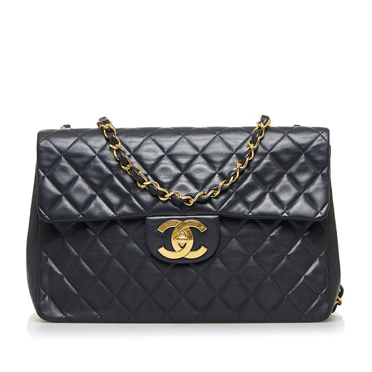 Chanel Maxi Classic Lambskin Single Flap (SHG-75P0CA)