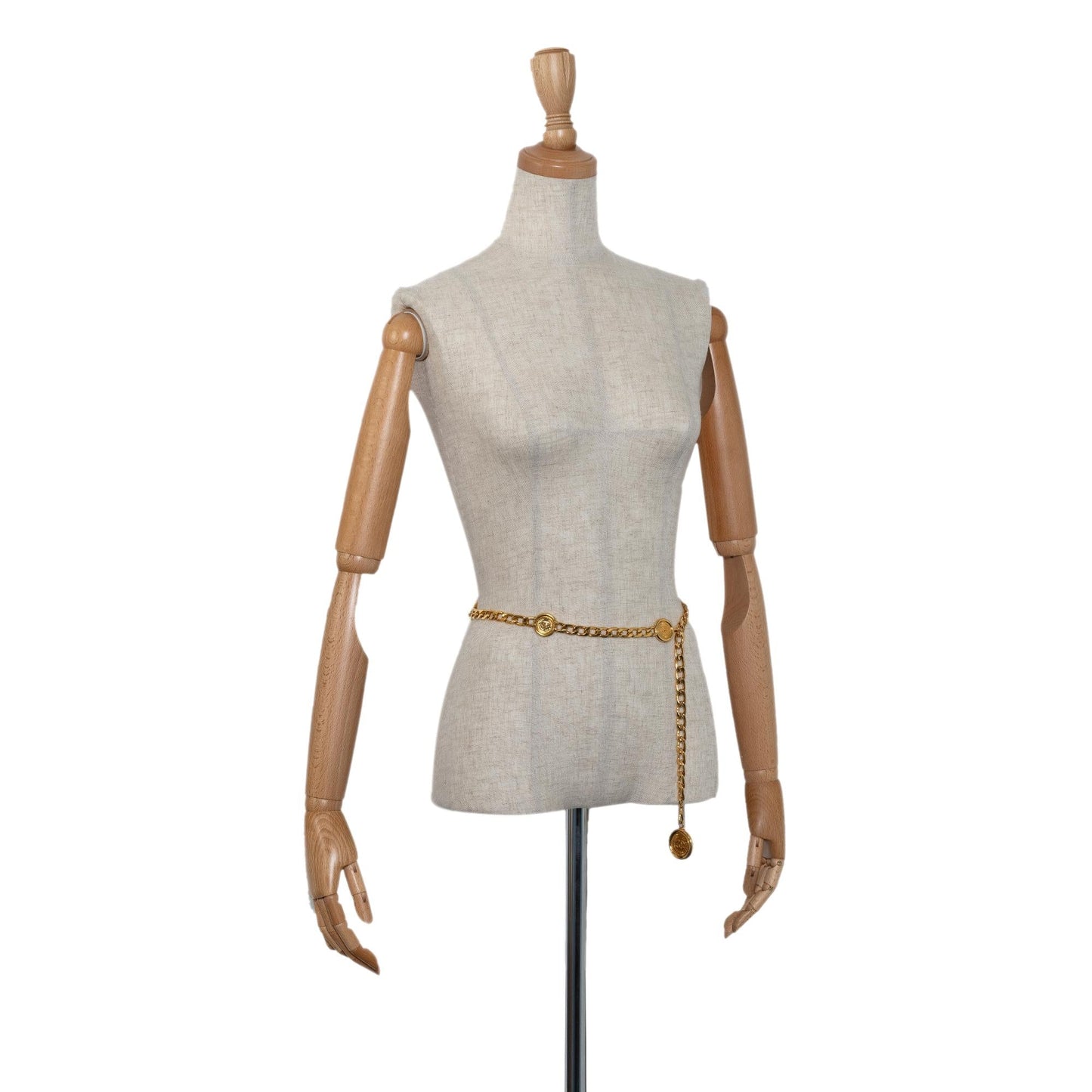 Chanel Medallion Chain-Link Belt - 34 / 86.00 (SHG-mFY9sa)