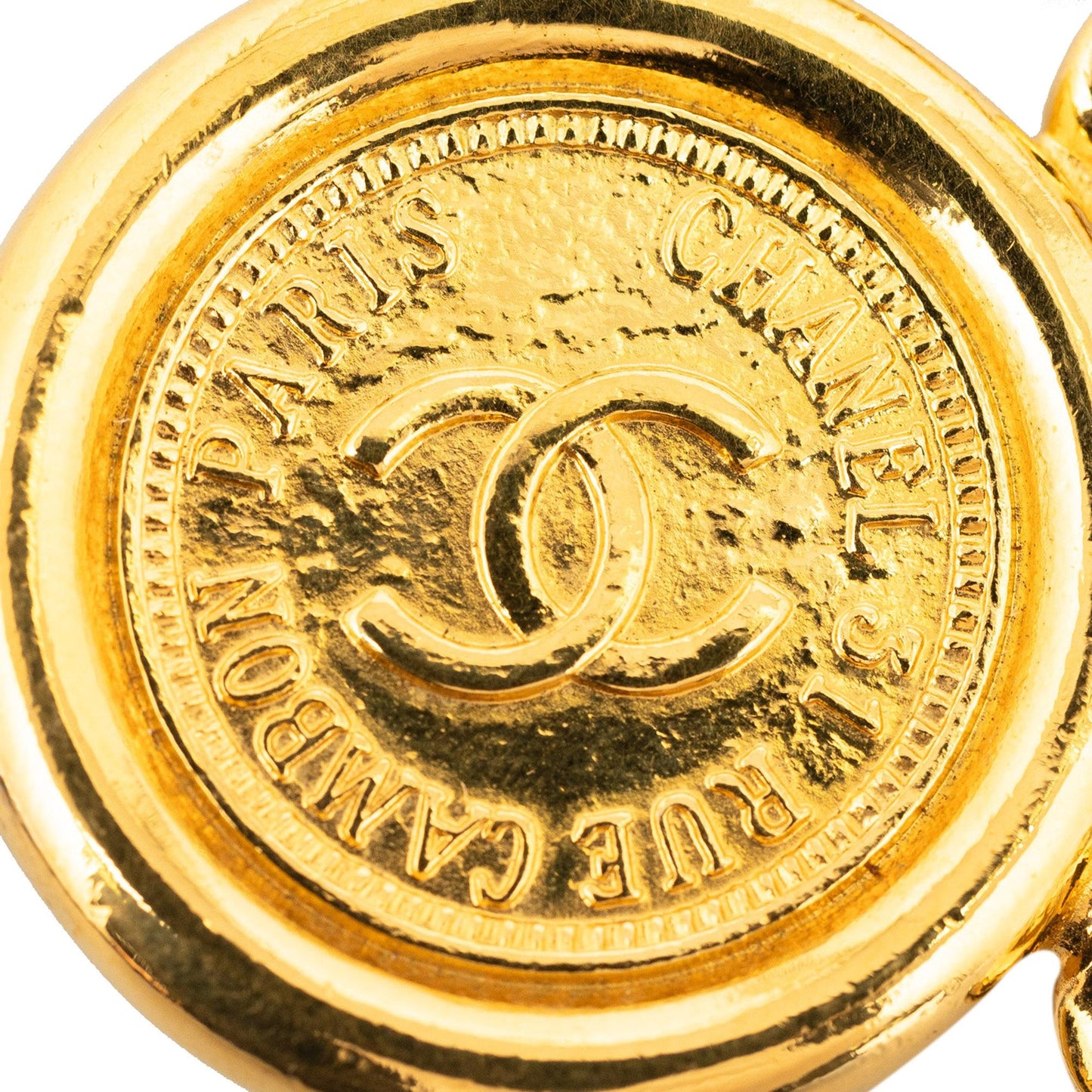 Chanel Medallion Chain-Link Belt - 37 / 95.00 (SHG-GoLFme)