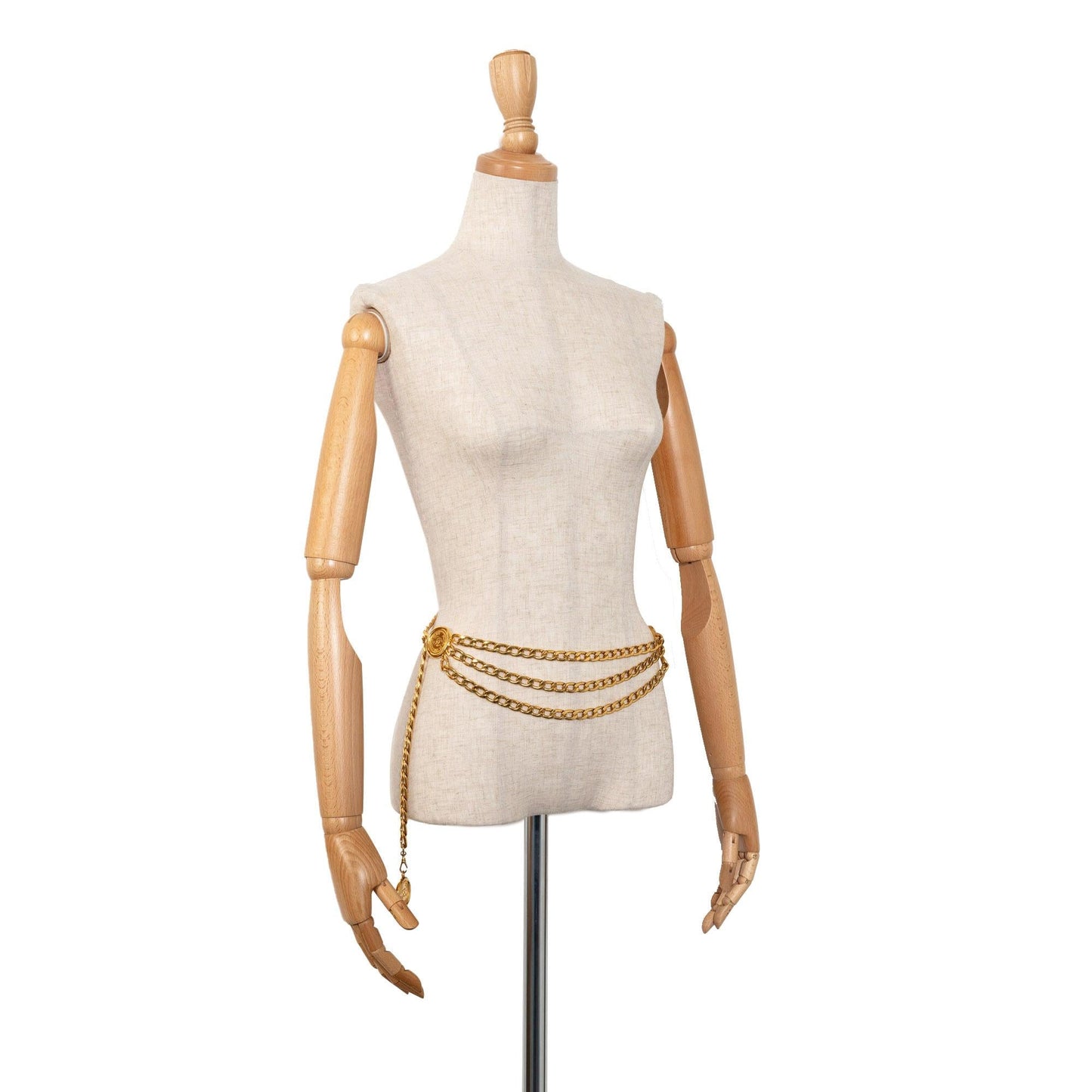 Chanel Medallion Chain-Link Belt - 37 / 95.00 (SHG-GoLFme)