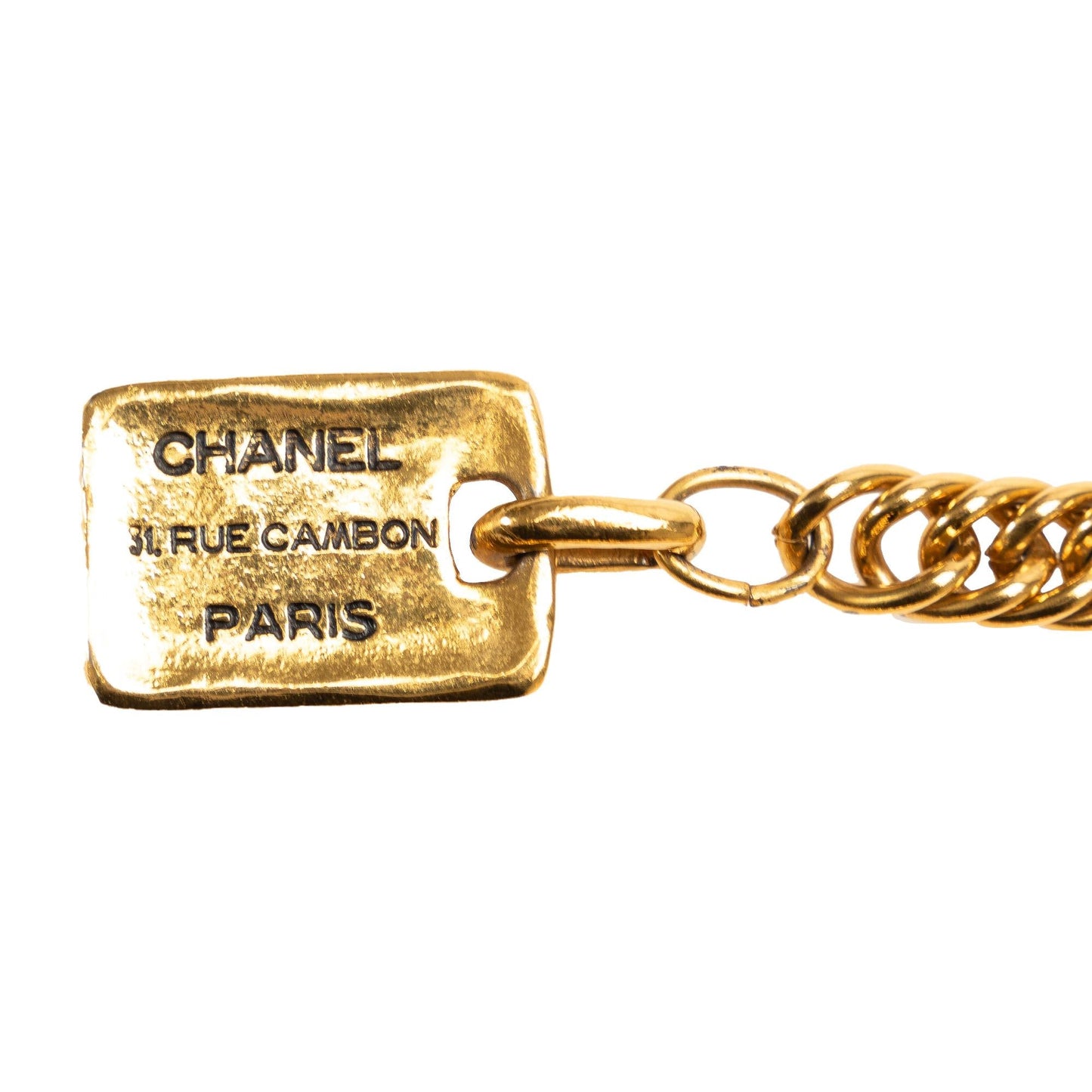 Chanel Medallion Chain-Link Belt - 38 / 96.00 (SHG-siCK65)
