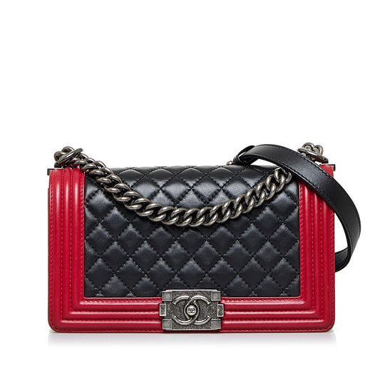 Chanel Medium Boy Flap Bicolor (SHG-YPDEYl)