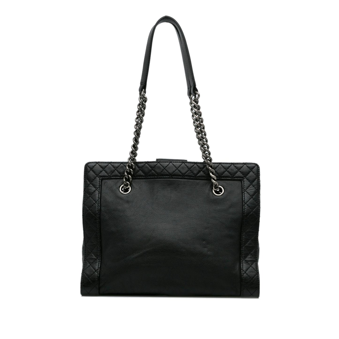 Chanel Medium Calfskin Boy Reverso Shopping Tote (SHG-odyl7T)
