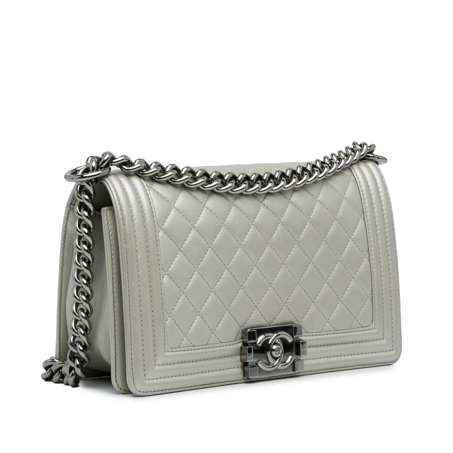 Chanel Medium Caviar Boy Flap Bag (SHG-ajMQXj)