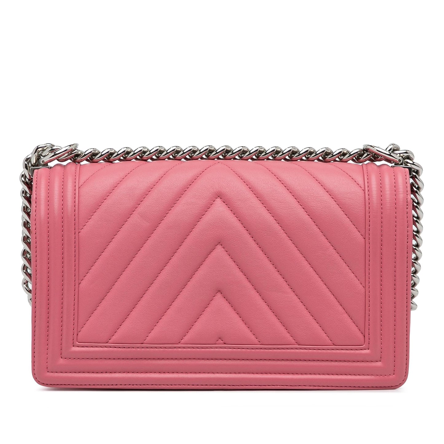 Chanel Medium Chevron Boy Flap (SHG-A6HoST)
