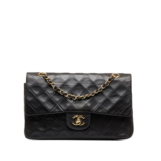 Chanel Medium Classic Lambskin Double Flap (SHG-Jtchhm)