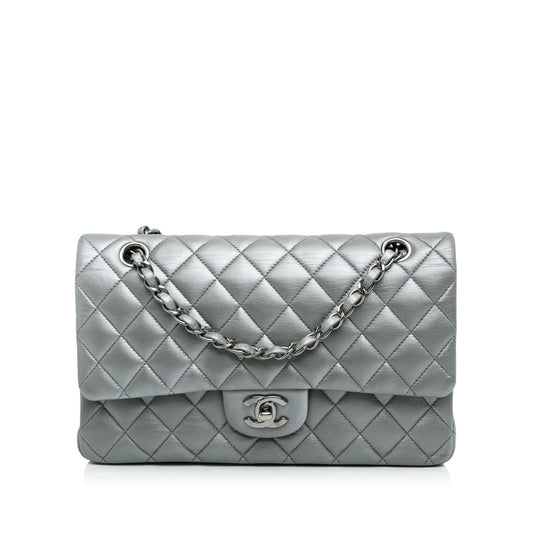 Chanel Medium Classic Lambskin Double Flap (SHG-W9RPF1)