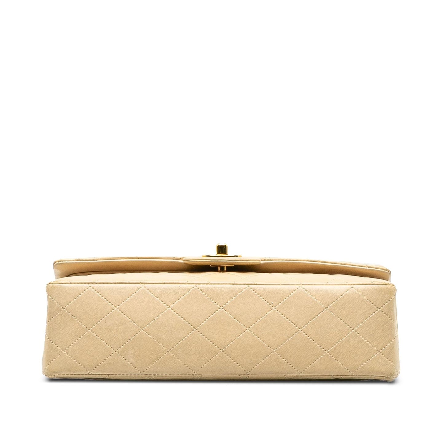 Chanel Medium Classic Lambskin Double Flap (SHG-Kr2lcw)