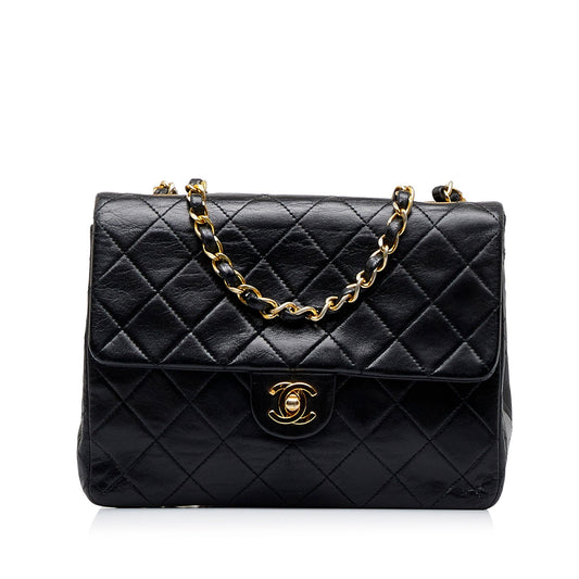 Chanel Medium Classic Lambskin Single Flap Bag (SHG-puFpTM)