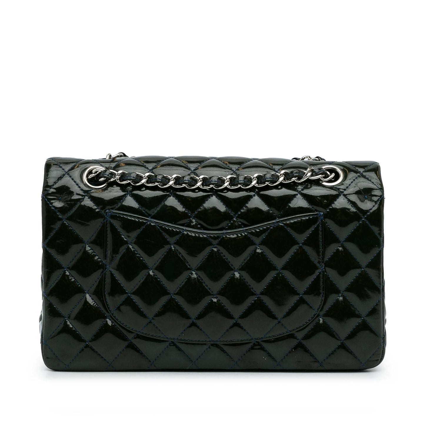 Chanel Medium Classic Patent Double Flap (SHG-ujgXKW)