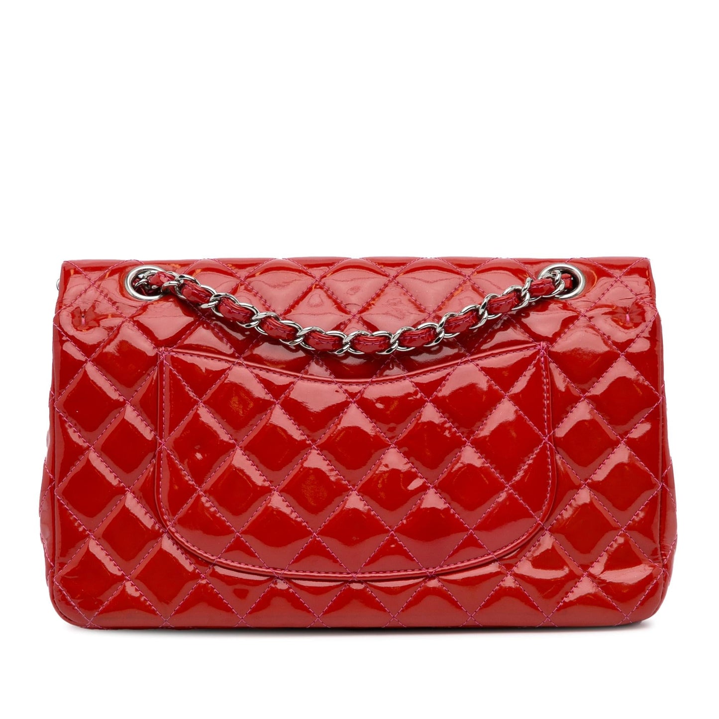 Chanel Medium Classic Patent Double Flap (SHG-nvPWph)