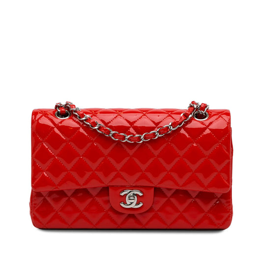 Chanel Medium Classic Patent Double Flap (SHG-TWeE6p)