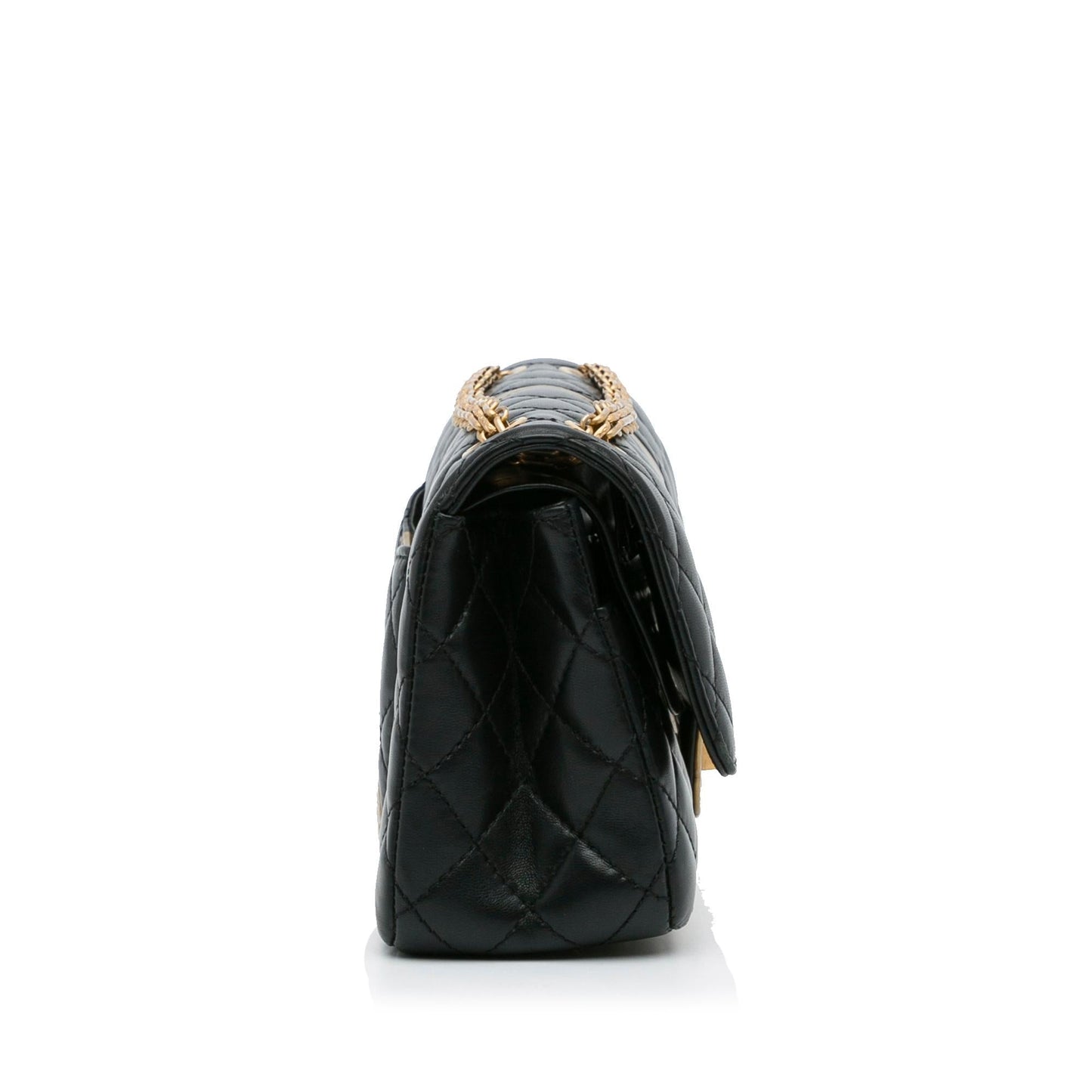 Chanel Medium Croc Embossed Lambskin 2.55 Reissue Double Flap Bag (SHG-JzyULz)