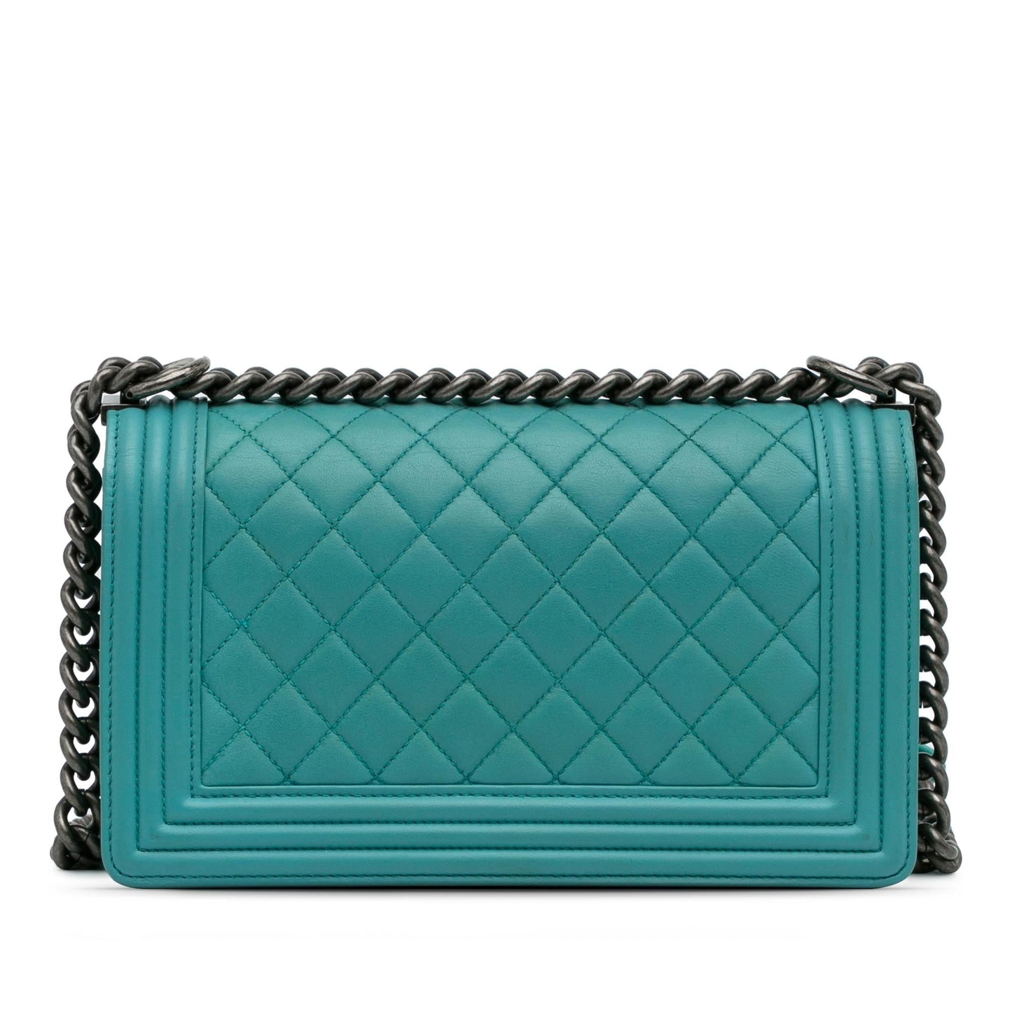 Chanel Medium Lambskin Boy Flap Bag (SHG-CQzfDs)