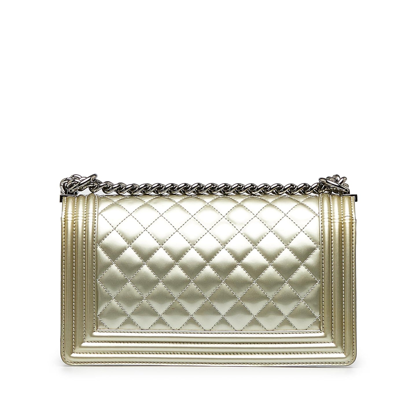 Chanel Medium Matelasse Bicolor Boy Flap (SHG-DtcdBd)